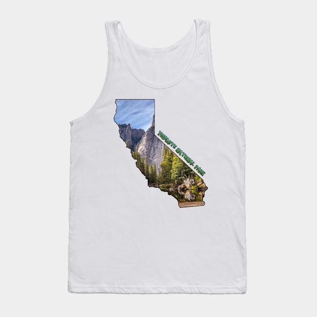 California (Yosemite National Park) Tank Top by gorff